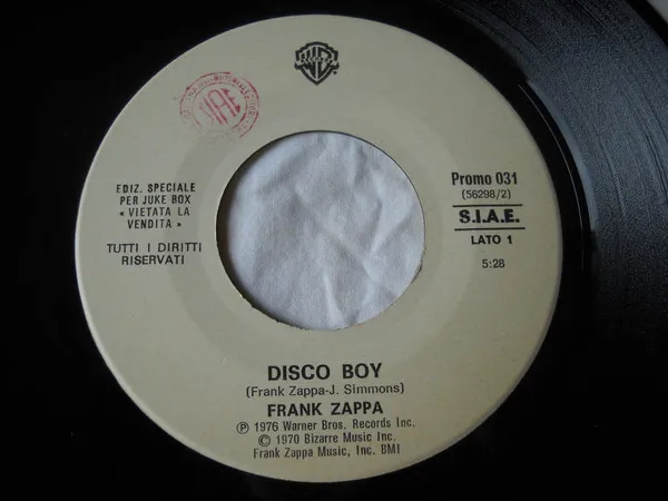 Disco Boy / Bird Walk