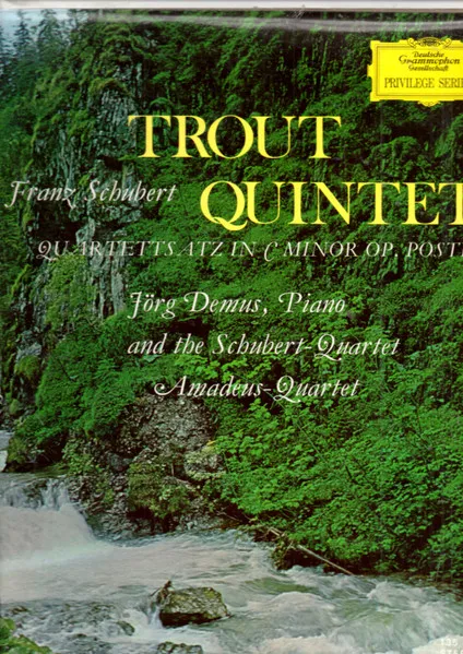 Trout Quintet, Quartettsatz C Minor Op. Posth.