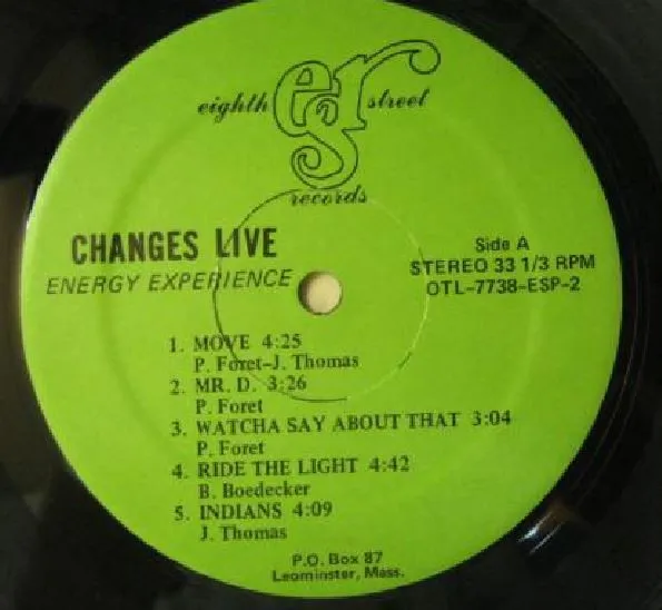 Changes Live!!! Energy Experience
