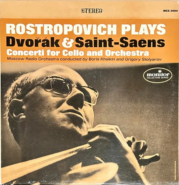 Rostropovich Plays Dvorak & Saint-Saens / Concerti For Cello And Orchestra