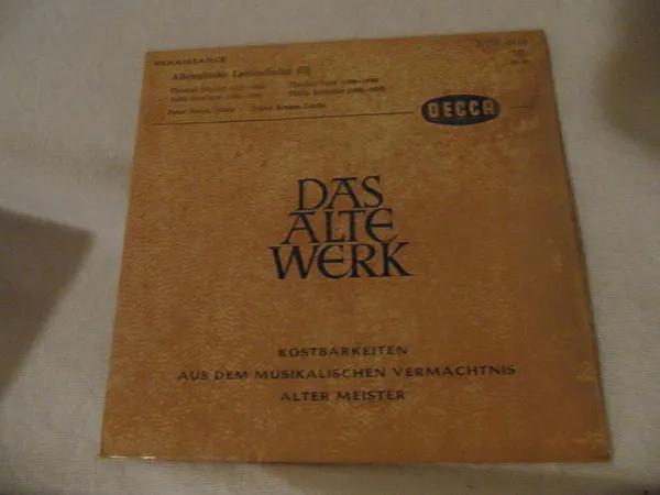 Altenglische Lautenlieder (II)