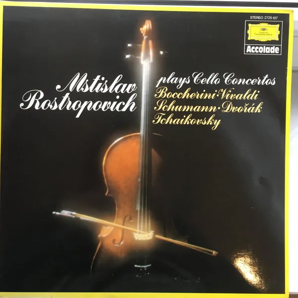 Mstislav Rostropovich Plays Cello Concertos