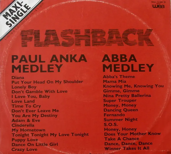 Paul Anka Medley / Abba Medley