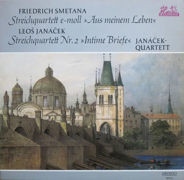 Streichquartett E-moll »Aus Meinem Leben« / Strieichquartett Nr. 2 »Intime Briefe«
