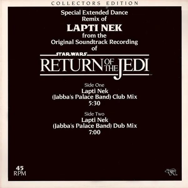 Lapti Nek (From The Original Soundtrack Recording Of Star Wars, Return Of The Jedi)