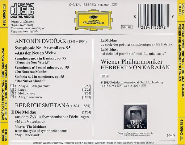 Symphonie Nr. 9 • Die Moldau