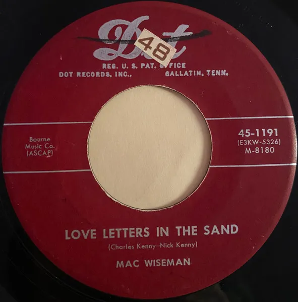 Love Letters In The Sand / The Waltz You Saved For Me
