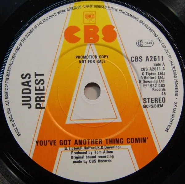 You've Got Another Thing Comin'