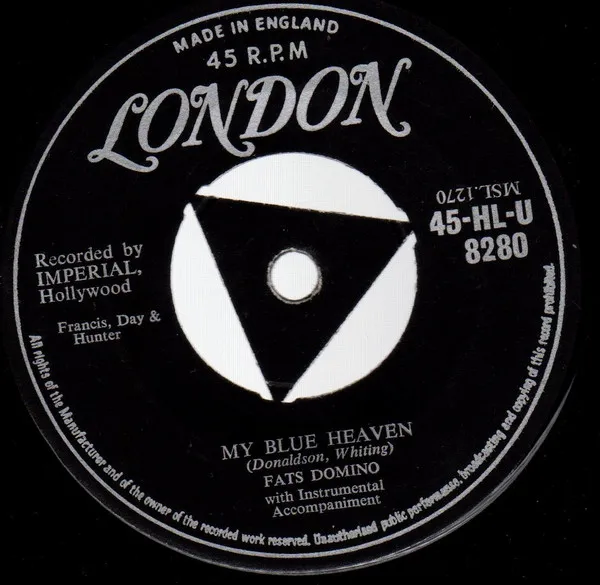 My Blue  Heaven / I'm In Love Again