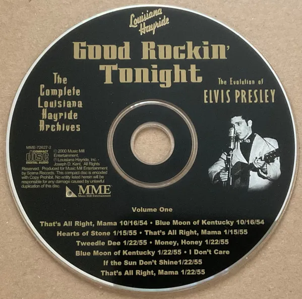 Good Rockin' Tonight - The Evolution Of Elvis Presley: The Complete Louisiana Hayride Archives