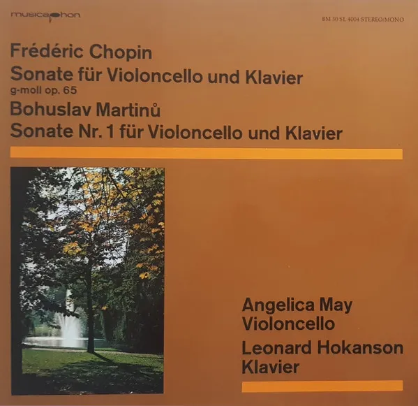 Sonate Für Violoncello Und Klavier G-moll Op. 65 / Sonate Nr. 1 Für Violoncello Und Klavier