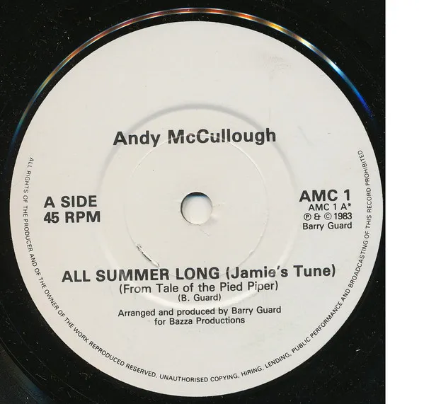 All Summer Long (Jamie's Tune)