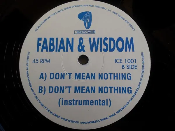 Don't Mean Nothing