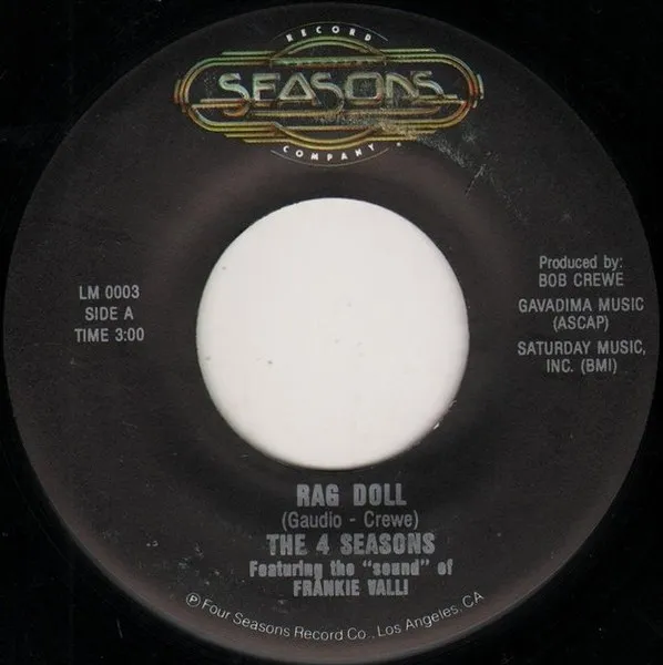 Rag Doll / Opus 17 (Don't You Worry 'Bout Me)
