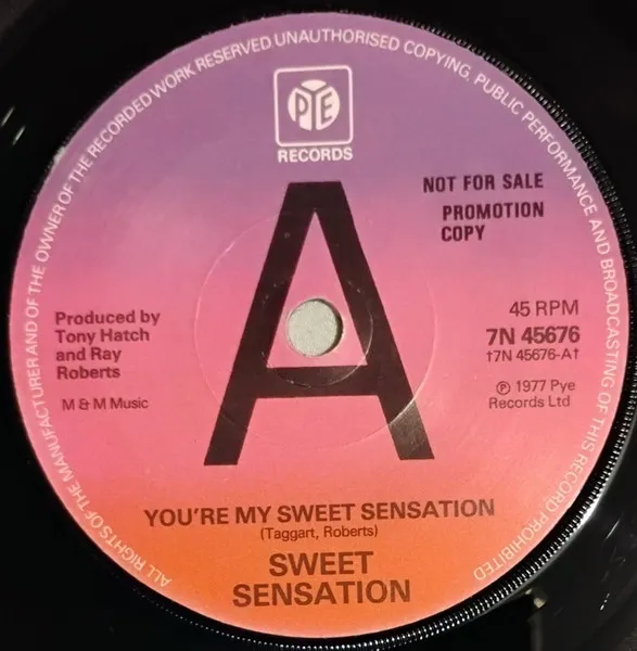 You're My Sweet Sensation / Sweet Regrets