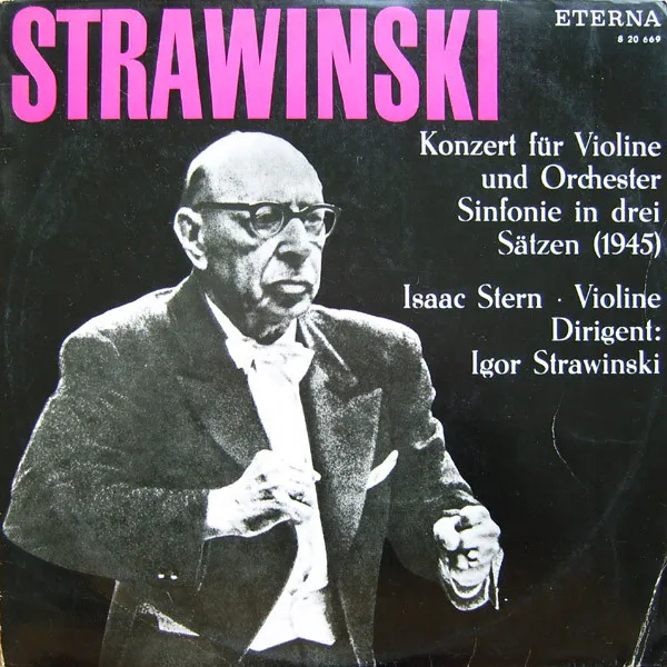 Konzert Für Violine Und Orchester / Sinfonie In Drei Sätzen (1945)