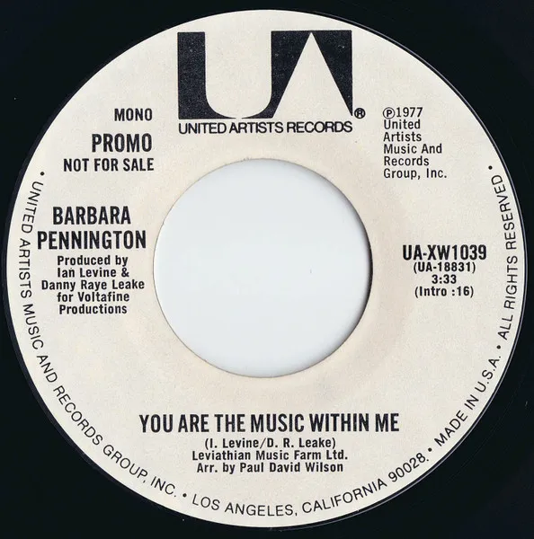 You Are The Music Within Me