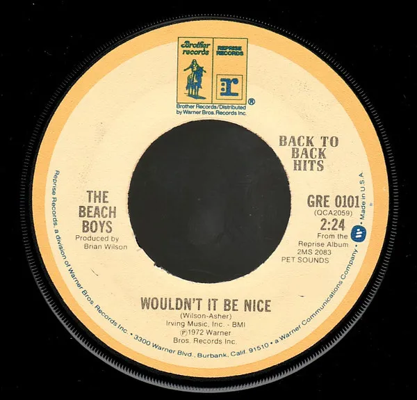 Wouldn't It Be Nice / Sloop John B