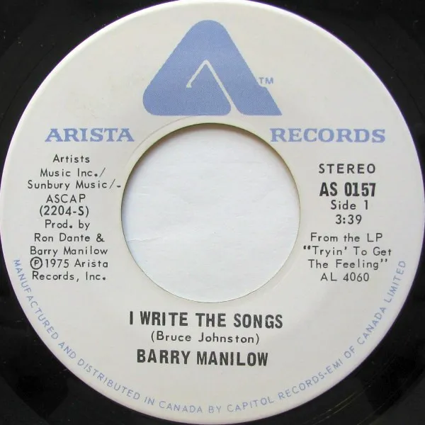 I Write The Songs / A Nice Boy Like Me