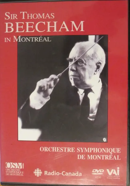 Sir Thomas Beecham In Montréal
