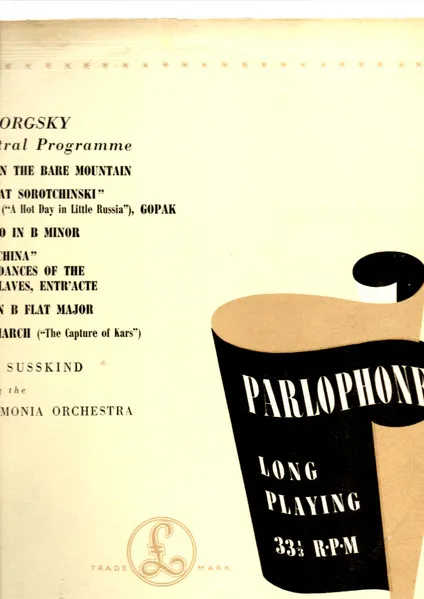 A Mussorgsky Orchestral Program