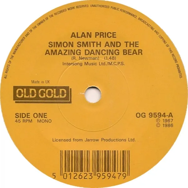 Simon Smith And The Amazing Dancing Bear / I Put A Spell On You