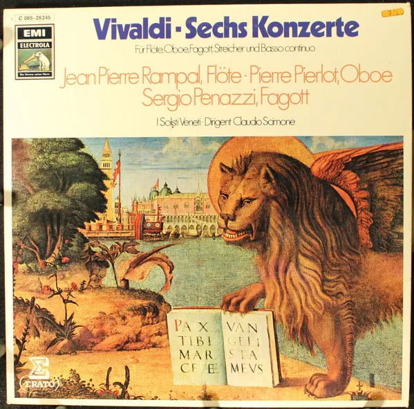 Sechs Konzerte Für Flöte, Oboe, Fagott, Streicher Und Basso Continuo