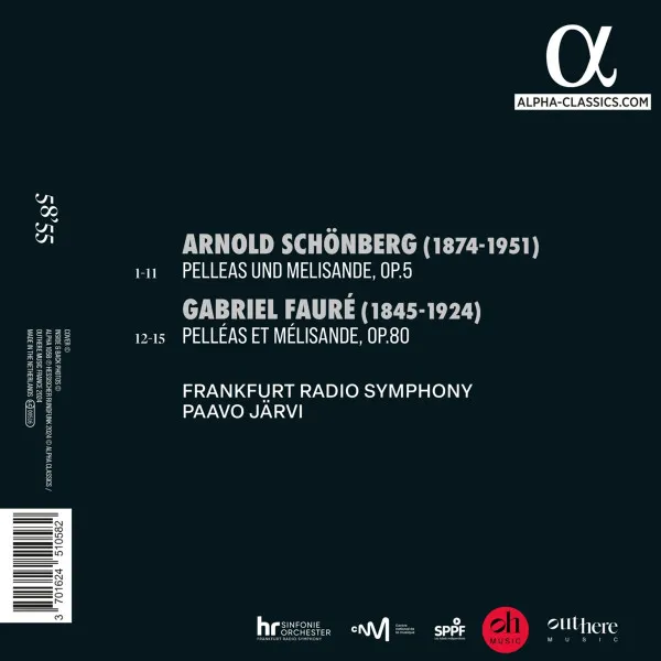 Pelleas Et Melisande - Schoenberg & Faure