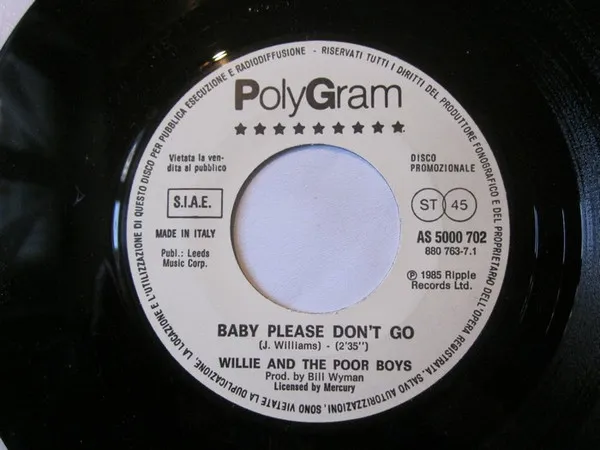 Baby Please Don't Go / Ladro Per Amore