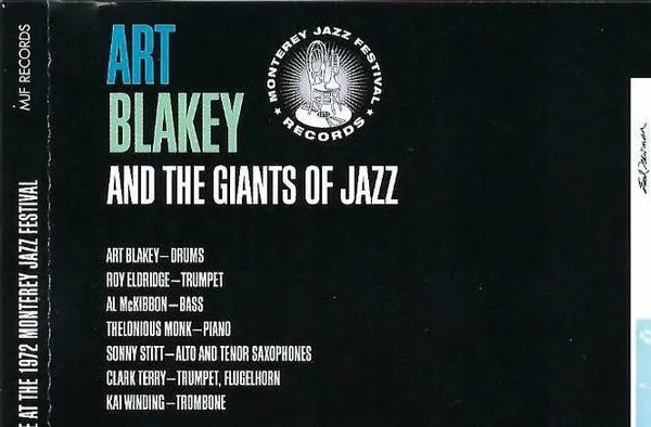 Live At The 1972 Monterey Jazz Festival