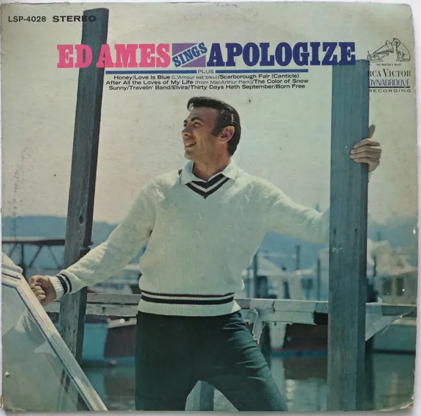 Ed Ames Sings Apologize