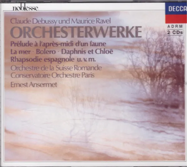Orchesterwerke Claude Debussy und Maurice Ravel