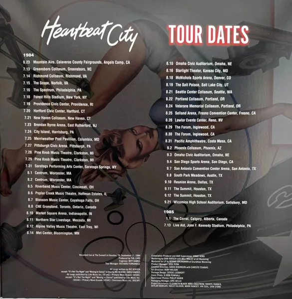 Heartbeat City Live