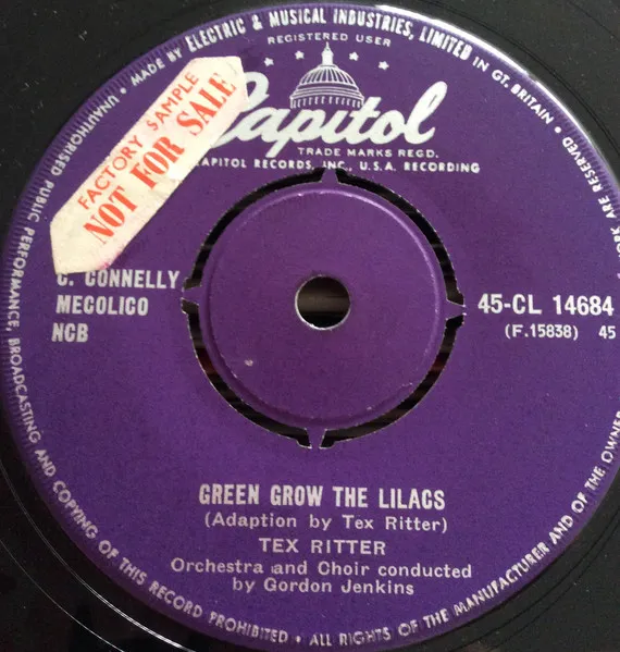 Green Grow The Lilacs