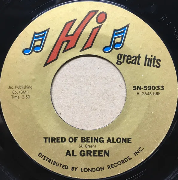 Tired Of Being Alone / Look What You Done For Me