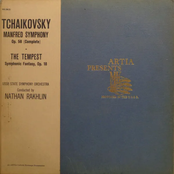 Manfred Symphony Op. 58 (Complete) / The Tempest Symphonic Fantasy, Op. 18