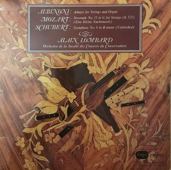 Albinoni: Adagio For Strings And Organ Mozart: Serenade No.13 In G For Strings (K 525) (Eine Kleine Nachtmusik) Schubert: Symphony No. 8 In B Minor (Unfinished)