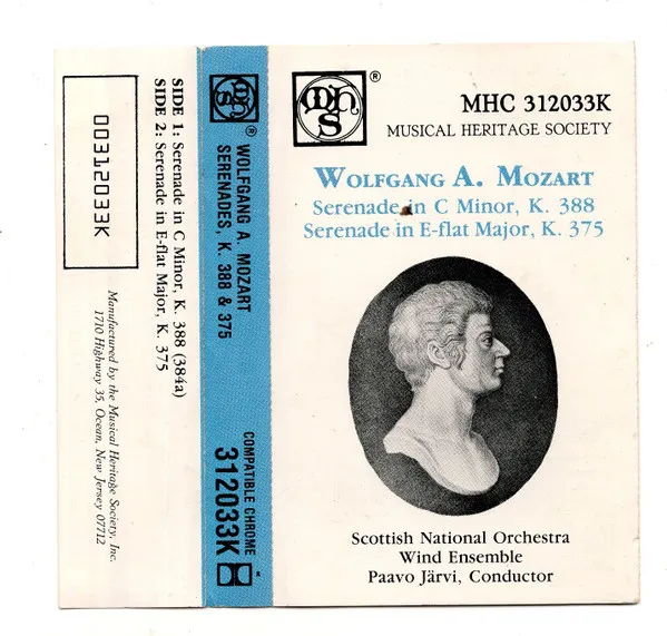 Serenade In C Minor, K. 388 / Serenade In E-flat Major, K. 375