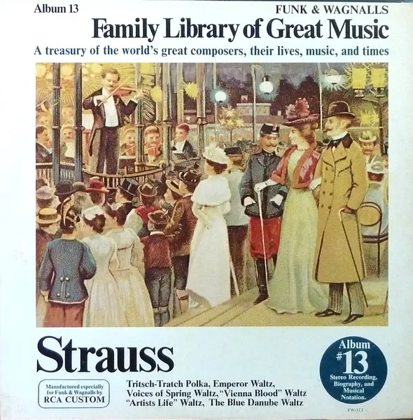 Tritsch-Tratsch Polka, Emperor Waltz, Voices Of Spring Waltz, "Vienna Blood" Waltz, "Artist's Life" Waltz, The Blue Danube Waltz