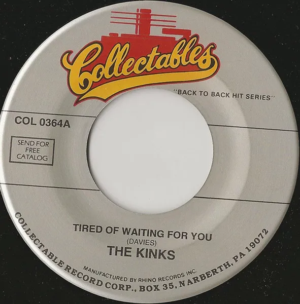 Tired Of Waiting For You / All Day And All Of The Night