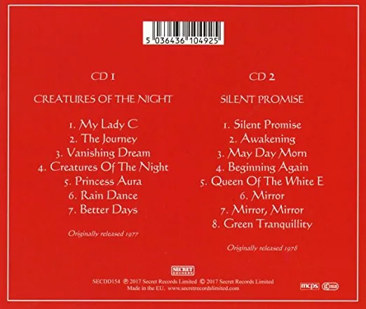 Creatures of the Night/Silent Promise