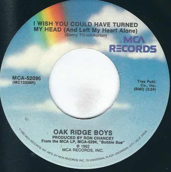 I Wish You Could Have Turned My Head (And Left My Heart Alone) / Back In Your Arms Again