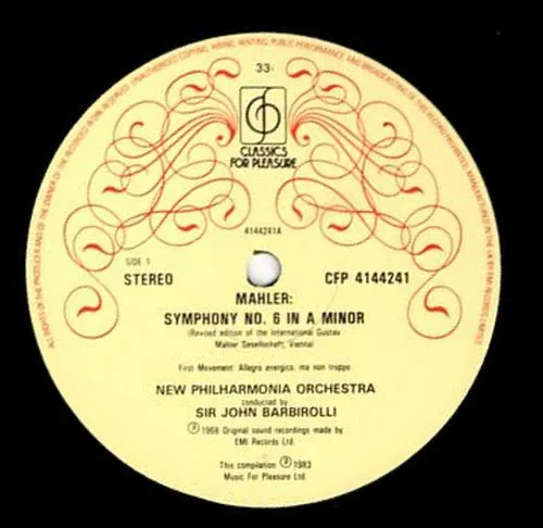 Symphony No. 6 In A Minor (Revised Edition)