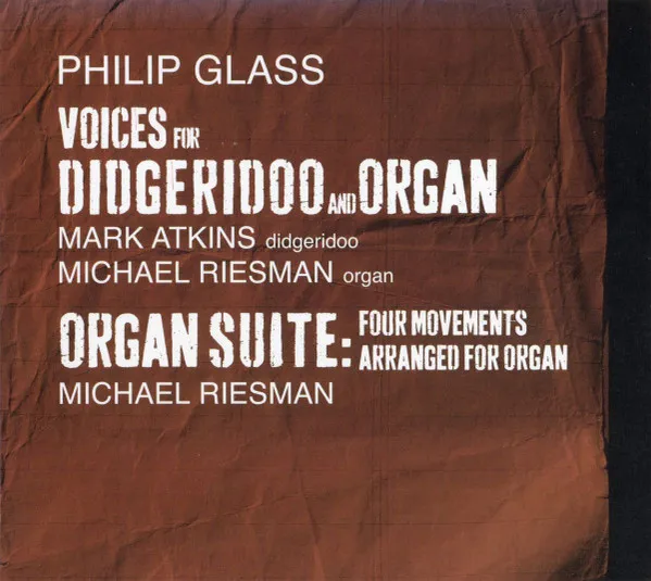 Voices For Didgeridoo & Organ
