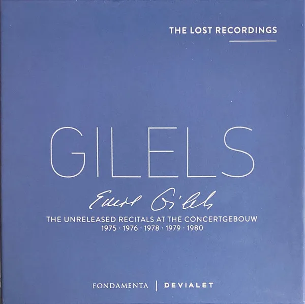 Unreleased Recitals At the Concertgebouw 1975-1980