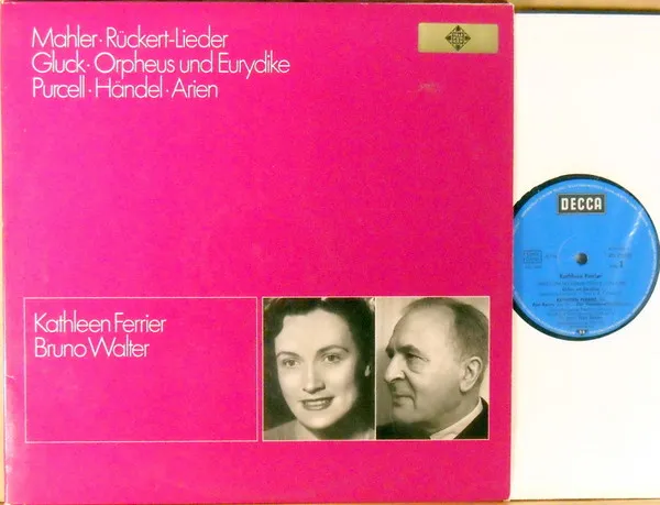 Mahler - Rückert-Lieder, Gluck - Orpheus Und Eurydike, Purcell, Händel - Arien