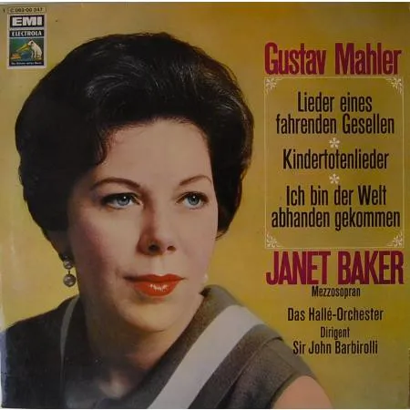 Lieder Eines Fahrenden Gesellen - Kindertotenlieder - Ich Bin Der Welt Abhanden Gekommen
