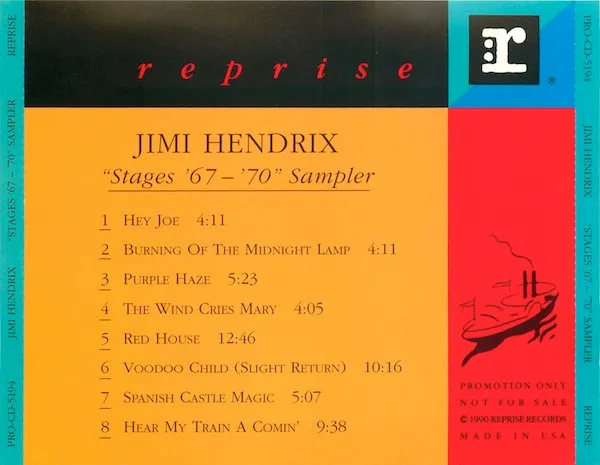 "Stages '67 – '70" Sampler