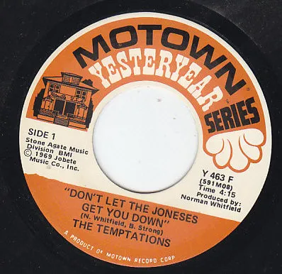 Don't Let The Joneses Get You Down / Ball Of Confusion (That's What The World Is Today)