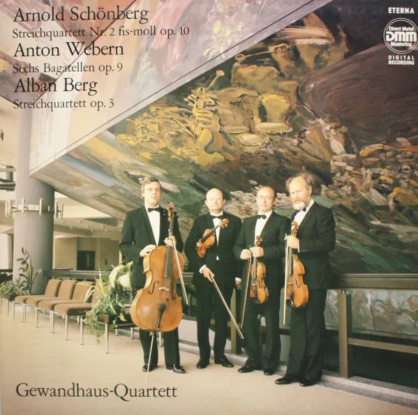 Streichquartett Nr. 2 Fis-moll Op. 10, Sechs Bagatellen Op. 9, Streichquartett Op. 3